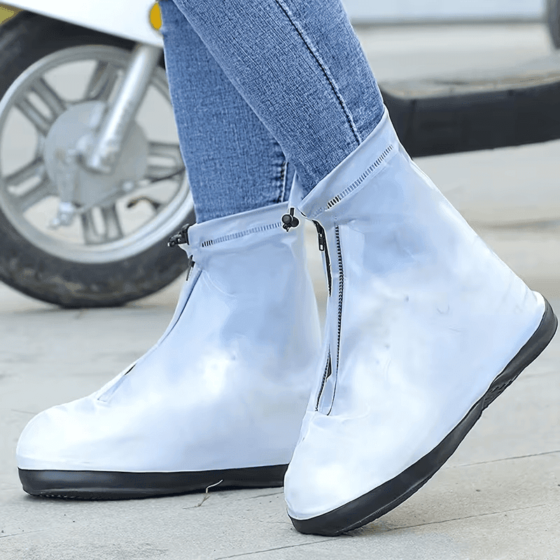 1 Pair Rain Shoe Cover Lightweight Weather Suitable For Men & Women