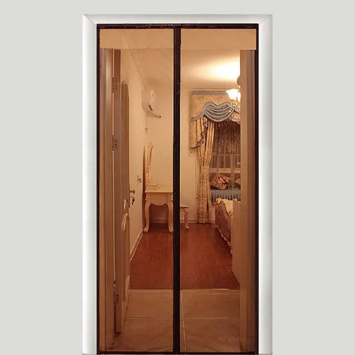 Magnetic Mesh Door Curtain 100x210 cm – Summer Anti‑Insect Mosquito Net | Stylish Home Door Screen view 3