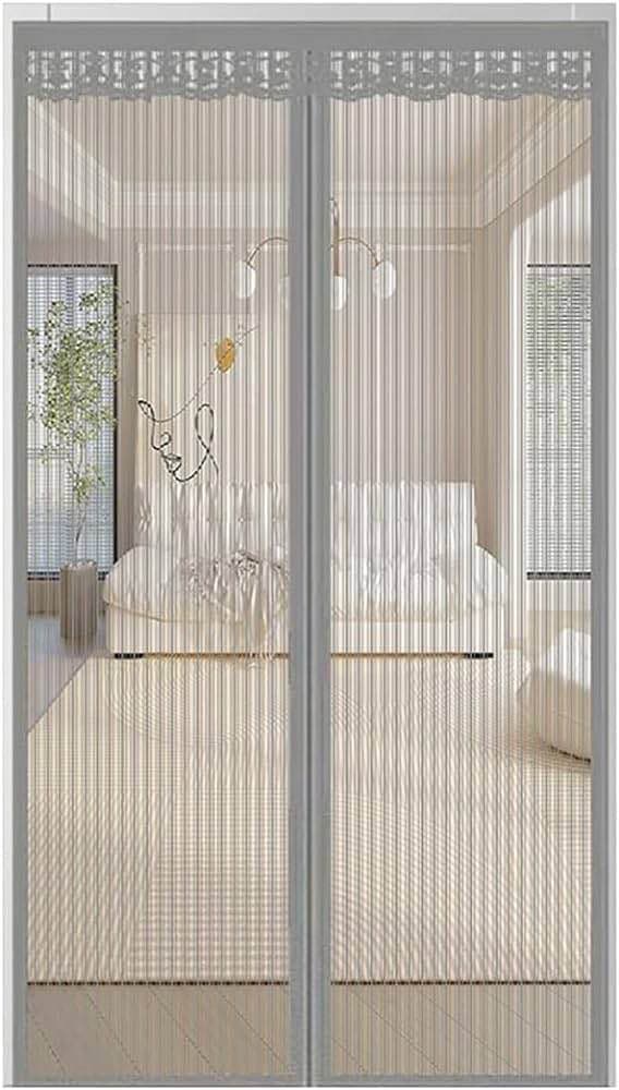 Magnetic Mesh Door Curtain 100x210 cm – Summer Anti‑Insect Mosquito Net | Stylish Home Door Screen view 6