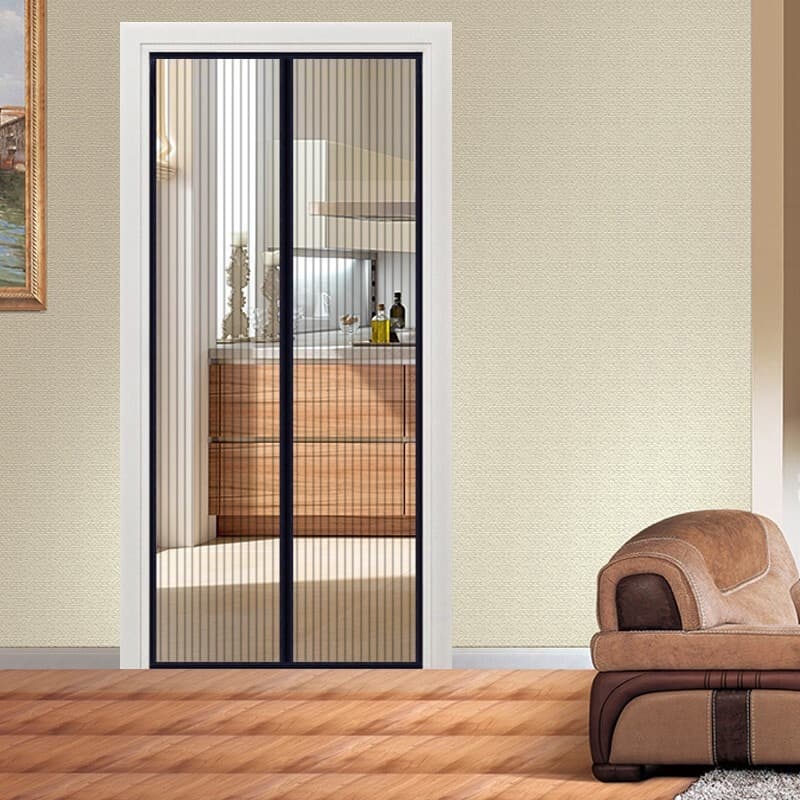 Magnetic Mesh Door Curtain 100x210 cm – Summer Anti‑Insect Mosquito Net | Stylish Home Door Screen view 4