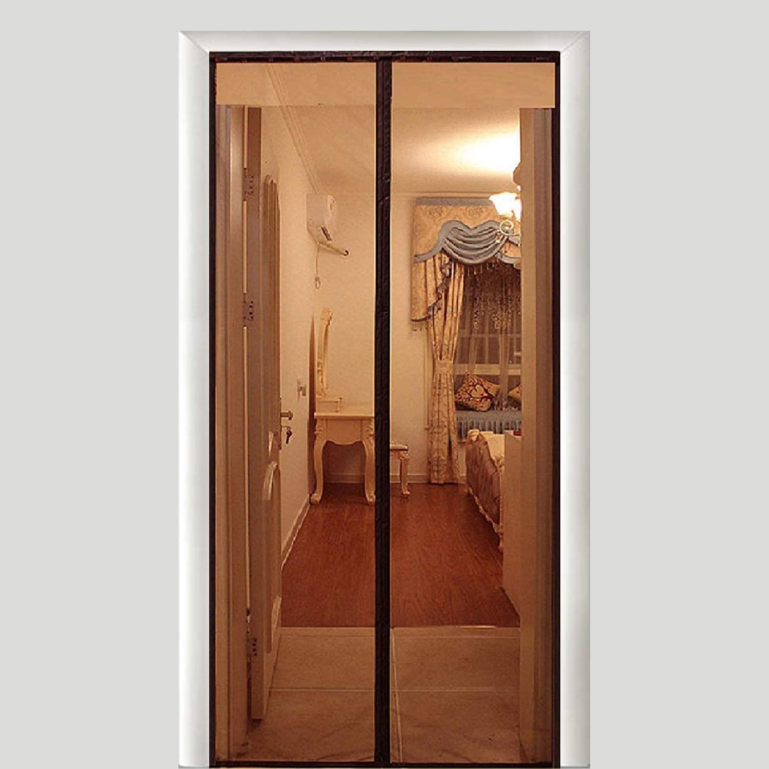 Magnetic Mesh Door Curtain 100x210 cm – Summer Anti‑Insect Mosquito Net | Stylish Home Door Screen view 5