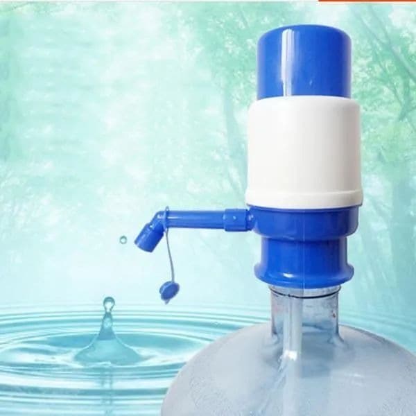Water Jar Pump Portable Water Dispenser Pump Stand Plastic Cold Water Jar Pump