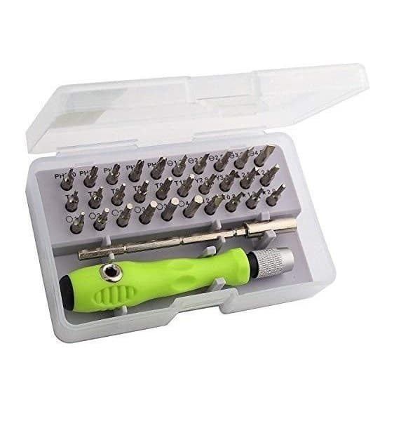32 In 1 Mini Screwdriver Bits Set With Magnetic Flexible Extension Rod