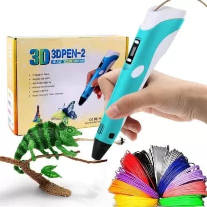 3D Pen Professional Creativity 3D Printing Pen with 3 x 1.75mm ABS/PLA Filament
