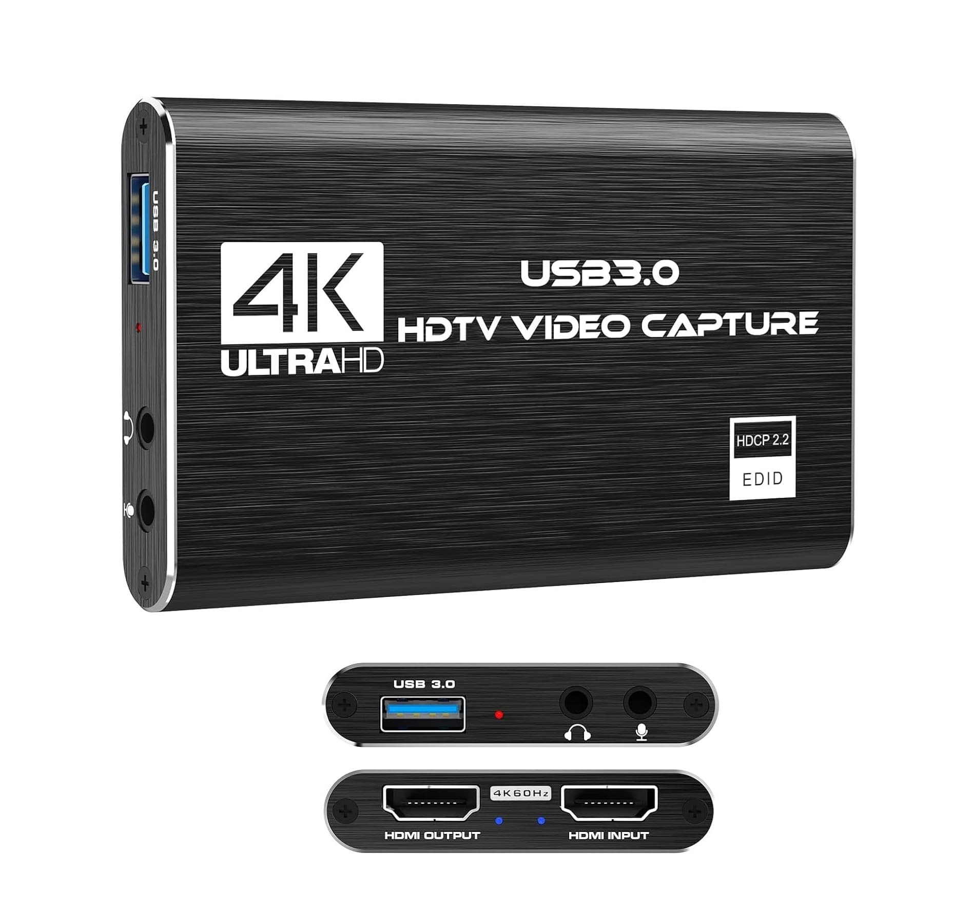 4K HDMI Video Capture Card USB 3.0 1080P 60FPS Video Recorder