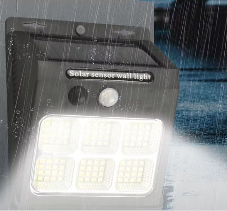 6COB Solar Energy Induction Lamp 96 LED With Motion Sensor