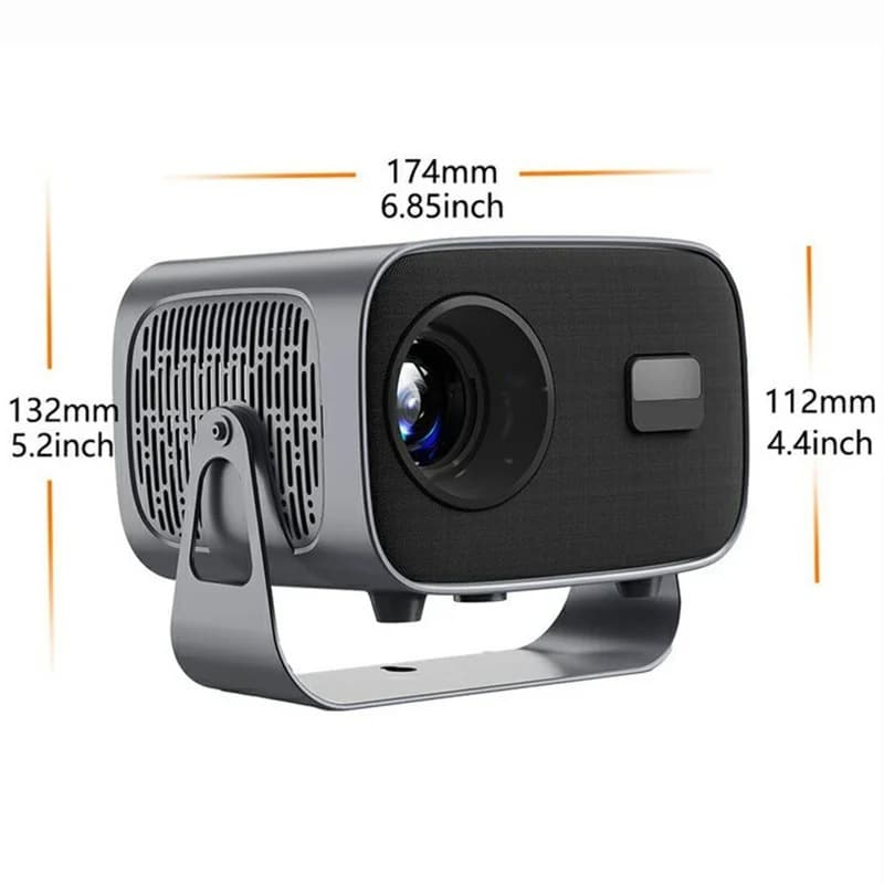A10 HD Mini Portable Projector With Electric Focus Adjustment For Home Entertainment view 5