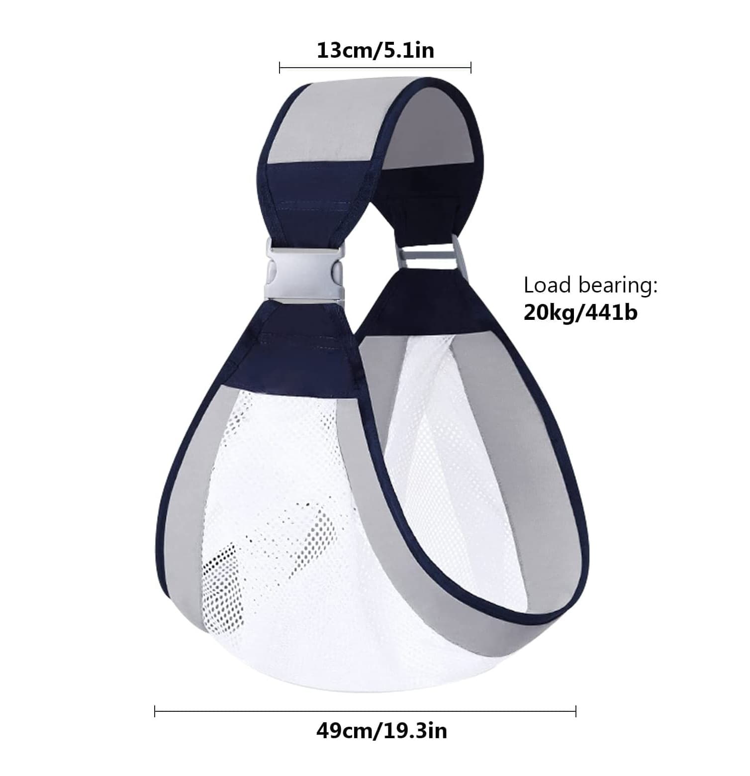 Adjustable Shoulder Strap Baby Sling Carrier Wraps Carrier view 2