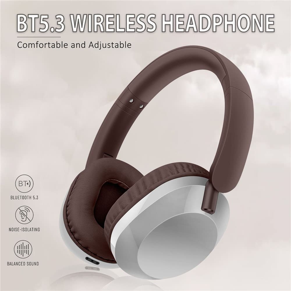 AKZ-30 Over-Ear Wireless Bluetooth Headphone With BT/TF/FM Modes view 2