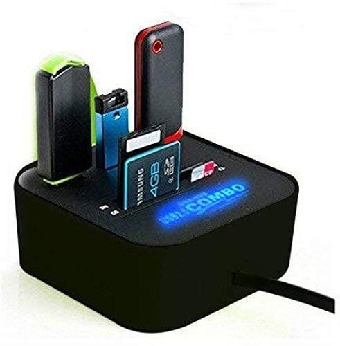 All In One Combo Card Reader For Pen Drive Cameras Mobile PC Laptop Tablet view 2