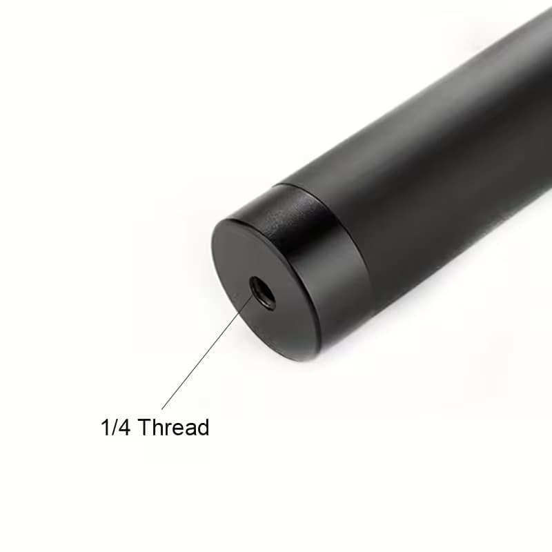 Aluminum Alloy Telescopic Extension Pole 1/4″ Universal Selfie Stick For Gimbals & Action Cameras view 6