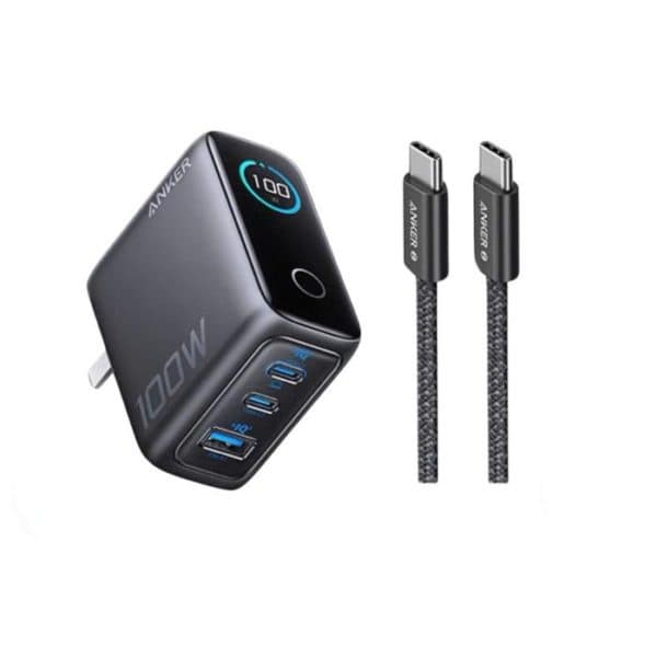 Anker B121B 100 Watt 3 Ports Smart Display Charger