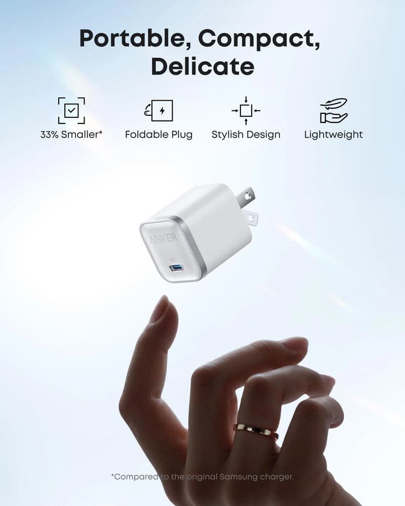 Anker Nano 16 Pro A2692 45W GaN Type‑C Charging Adapter view 5