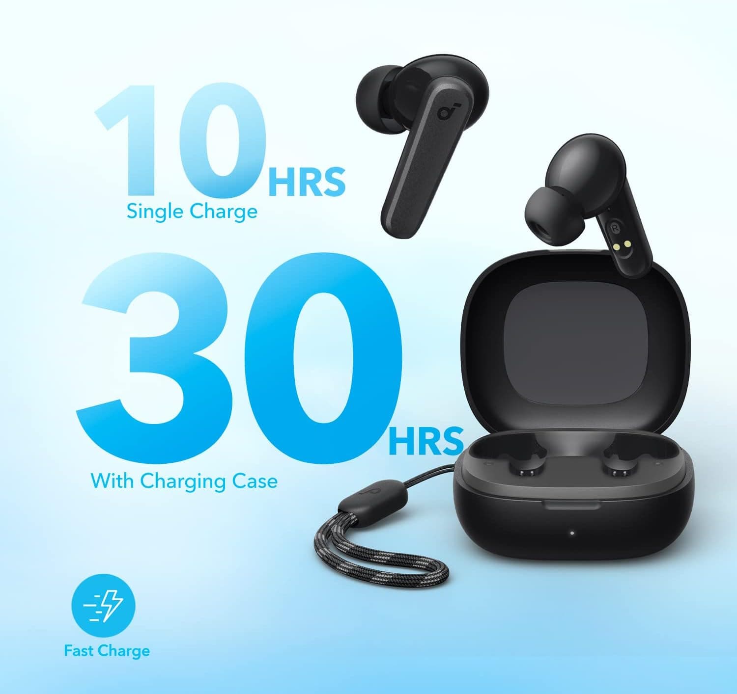 Anker Soundcore P20i 10mm Drivers Bluetooth 5.3 30H Long Playtime App Support view 4