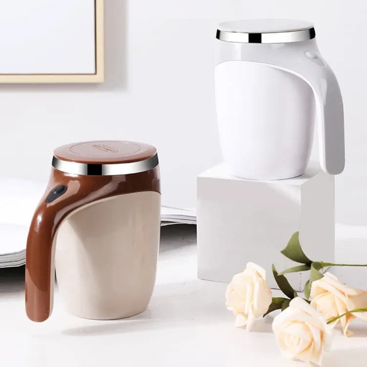 Automatic Stirring Magnetic Mug Thermos Cup