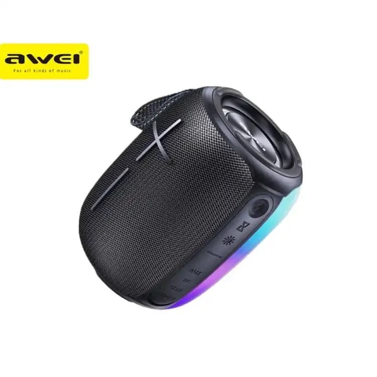 Awei Y525 Portable Wireless Outdoor Speaker with RGB Lights Extra Bass