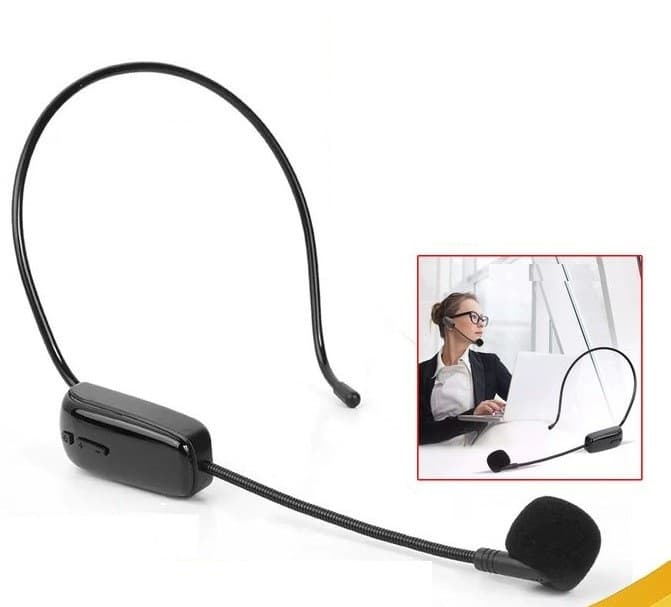 AY101 Head Mounted UHF Wireless Microphone