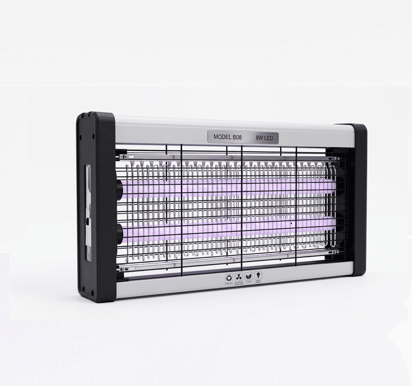B08 LED Mosquito & Fly Trap – 8W Energy-Saving Insect Zapper