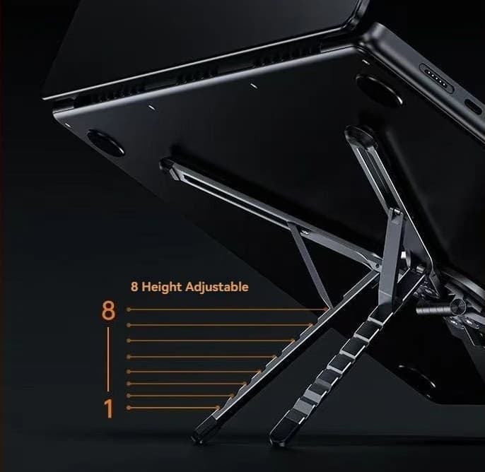 B15 Multifunctional Laptop Stand Magnetic 3-in-1 Phone Holder view 5