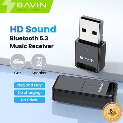 BAVIN OTG10 Wireless Bluetooth Audio Music Receiver Adapter