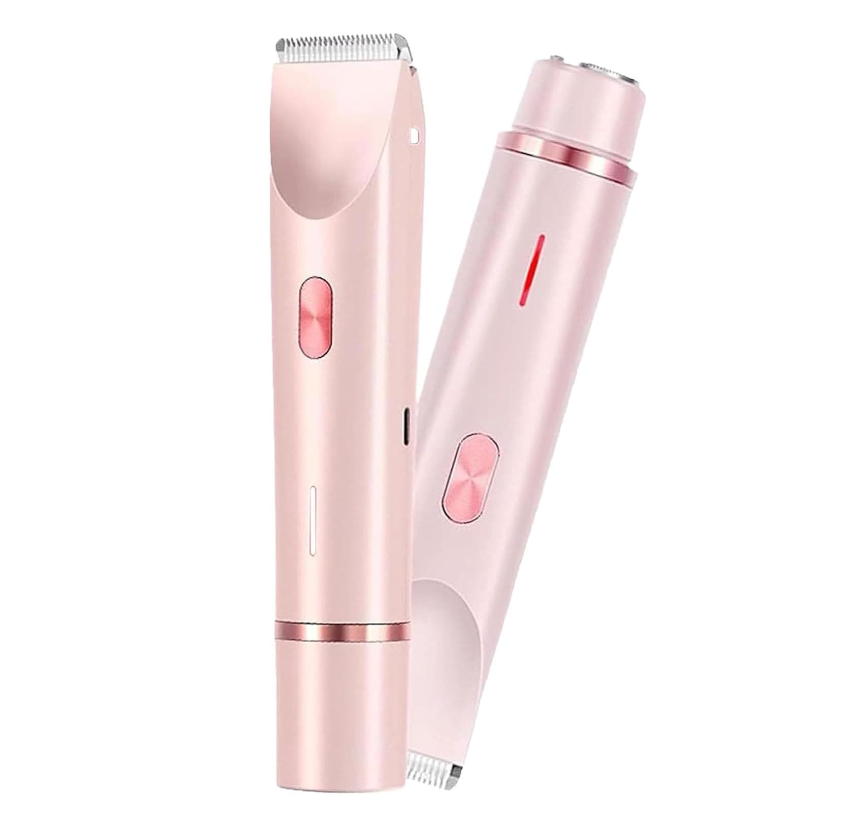 Bikini Shaver Dual Head Rechargeable Multi-Purpose Hair Trimmer Shaver 2-in-1