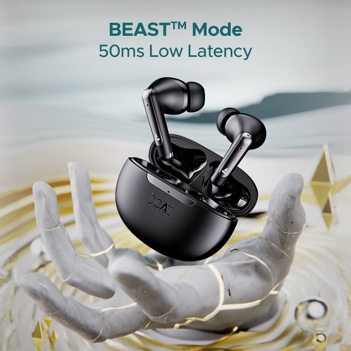 boAt Airdopes 141 ANC Bluetooth Earbuds view 4