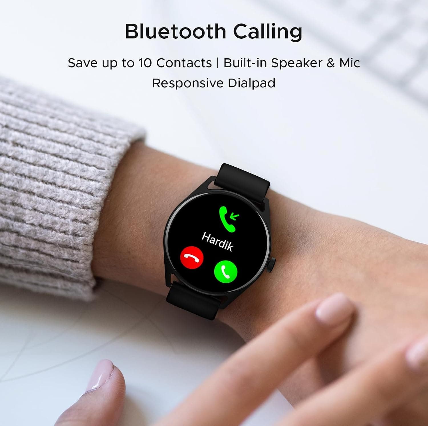 boAt Lunar Link Smartwatch 1.4″ HD  BT Calling Multi-Sports HR & SpO₂ IP67 view 4