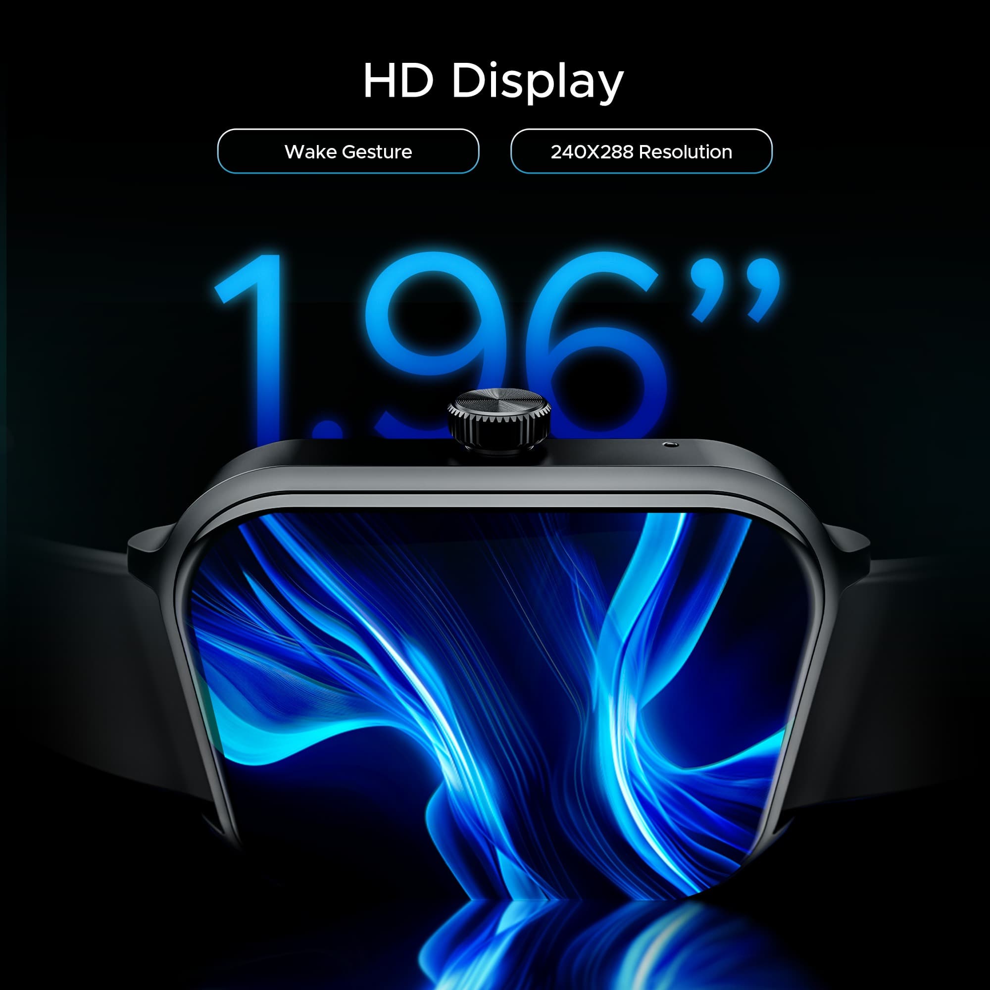 boAt Storm Call 3 Plus Smartwatch With 1.96″ HD Display Bluetooth Calling view 4