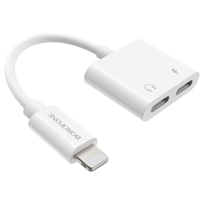 Borofone BV11 Audio Converter For Lightning To Dual Lightning