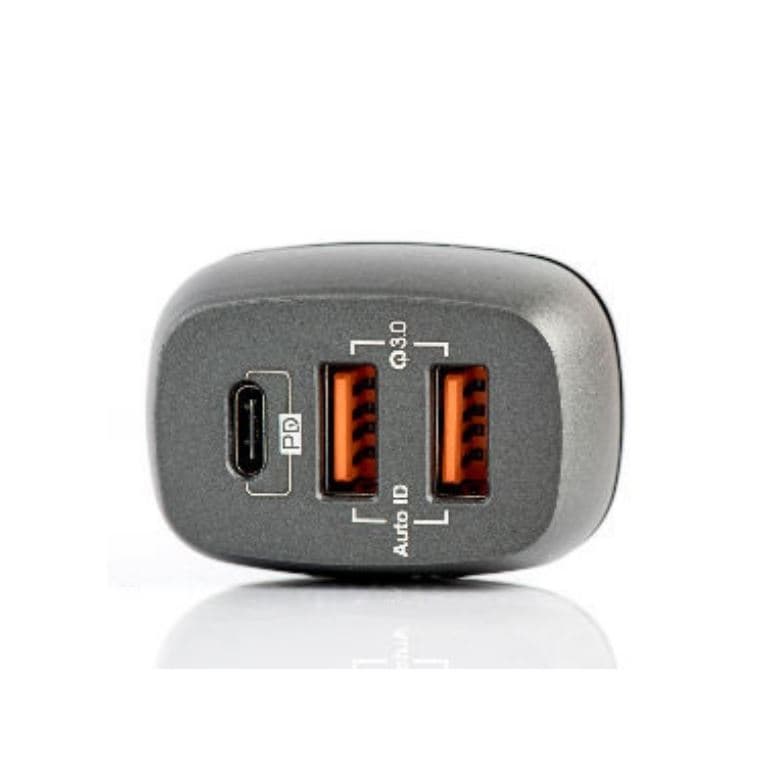 Budi 18W 2 USB 1 PD Ports Car Charger view 3