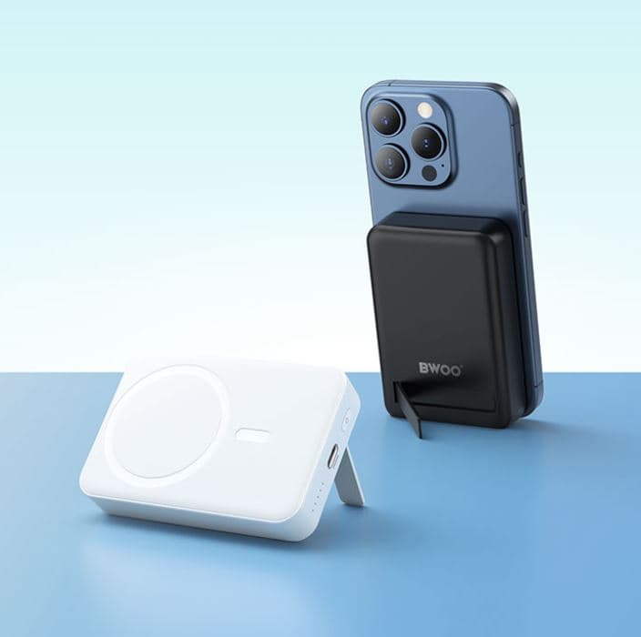 Bwoo BO P59 10000mAh Magsafe Wireless Powerbank With Stand