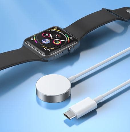 BWOO WL18 Magnetic Fast Apple Watch Charger Cable USB C