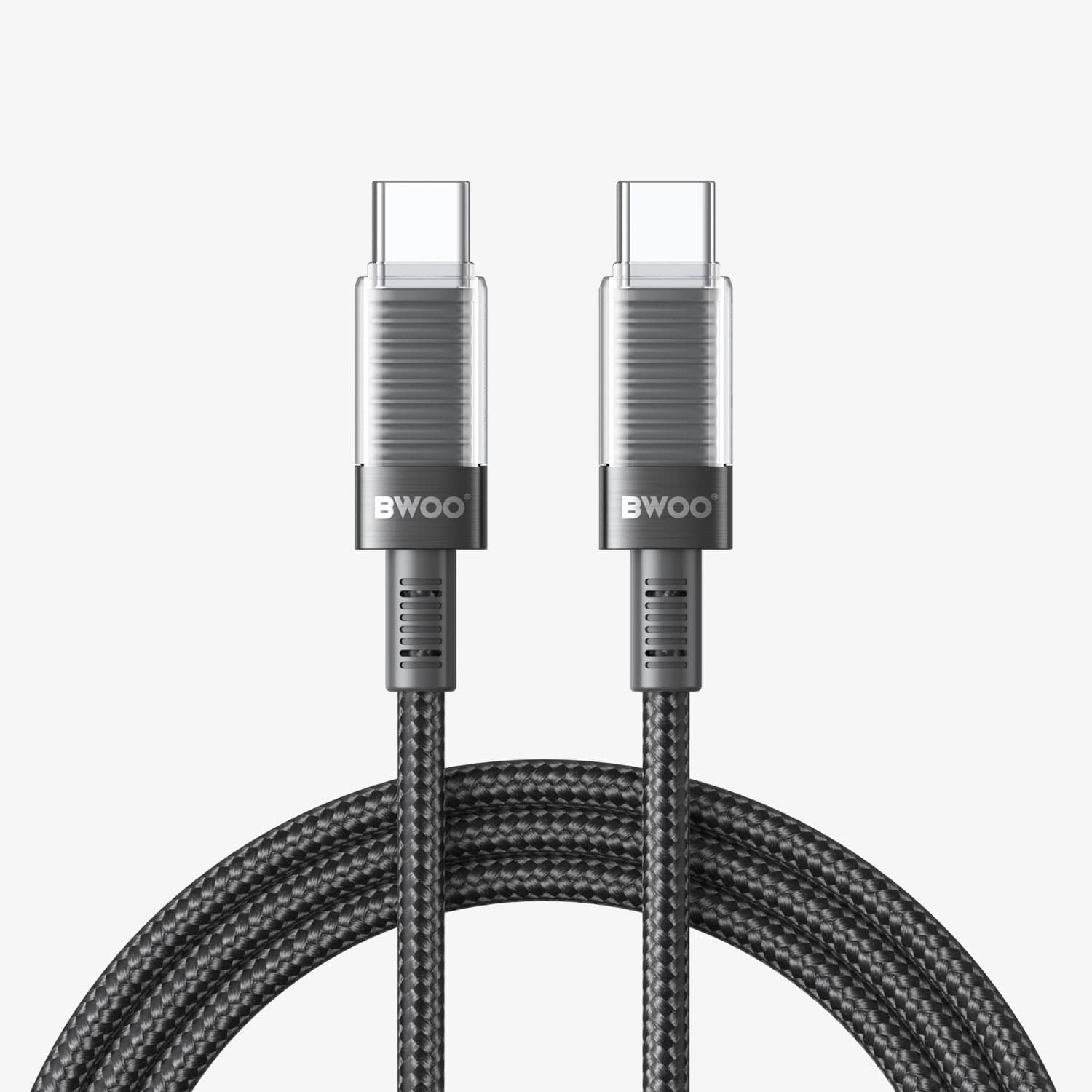 Bwoo X287C USB-C To USB-C PD 60W Fast Charging Nylon Braided Cable (1M)