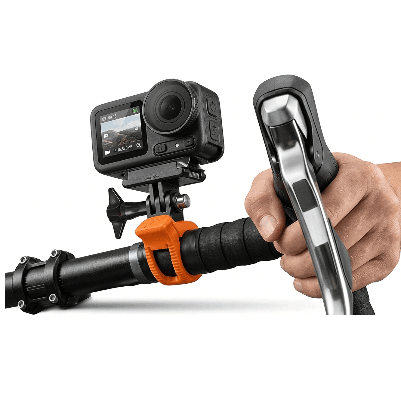 COTECI Elastic Clips Quick-Release Magnetic Mount for DJI OSMO Action 6 view 3