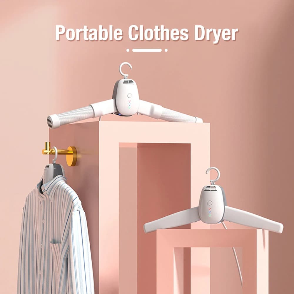 Detachable Portable Clothes Dryer Intelligent Warm Air Drying Rack With 2-Speed Temperature view 2
