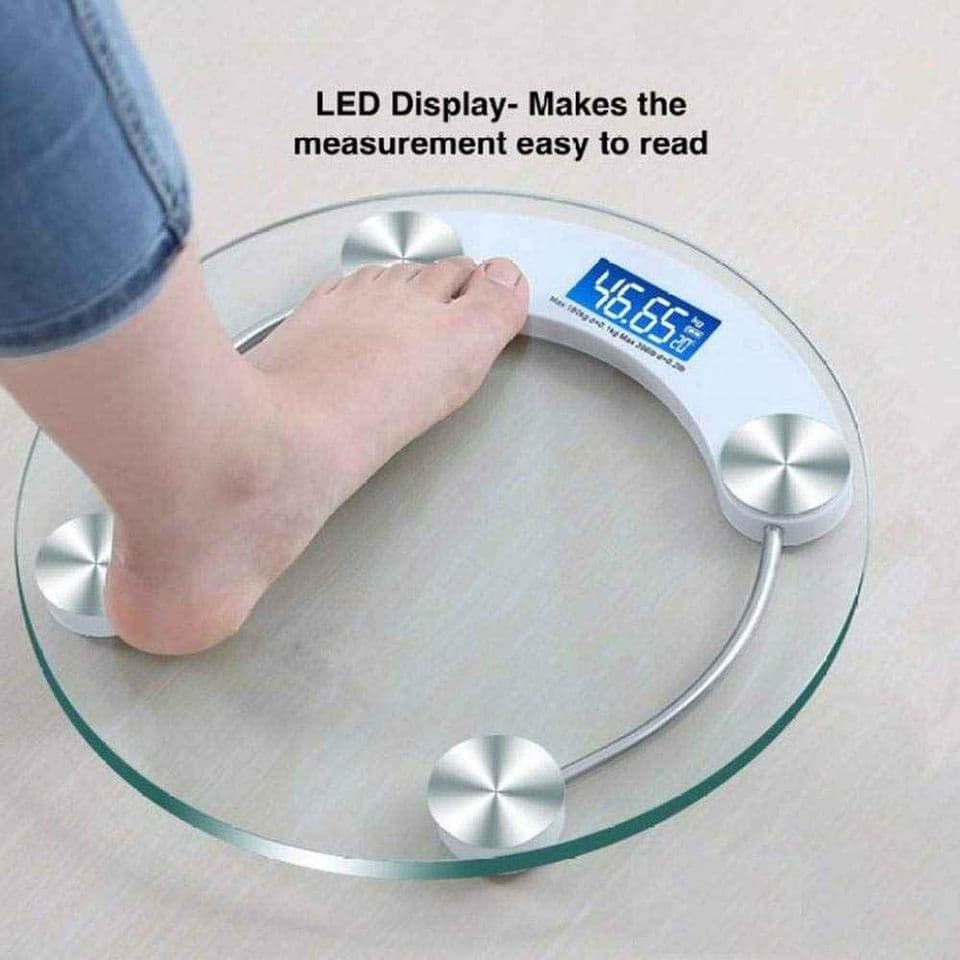 Digital Glass Bathroom Scale Body Weight Scale Machine