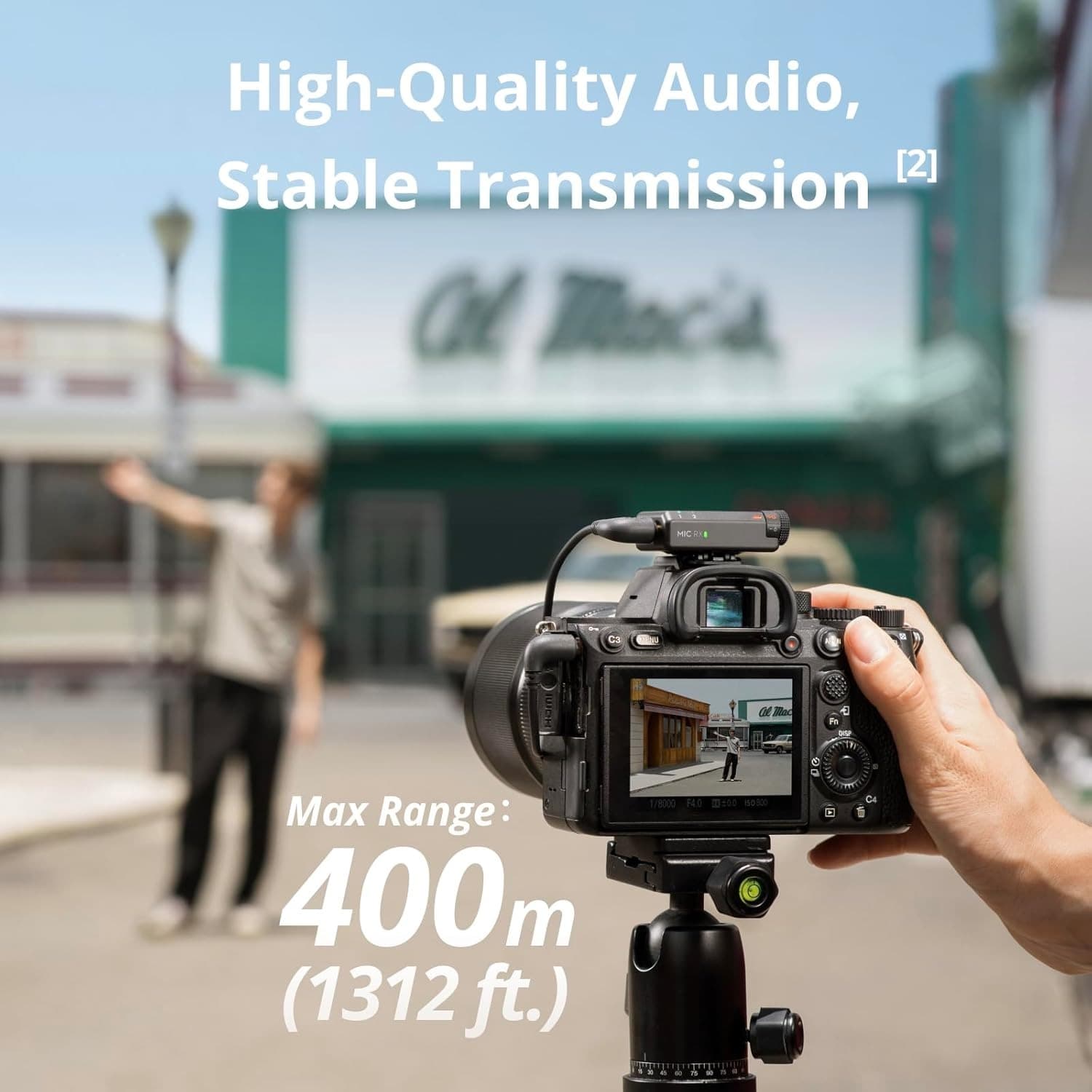 DJI Mic Mini Wireless Microphone System (2 Transmitters + 1 Receiver + Charging Case) view 2