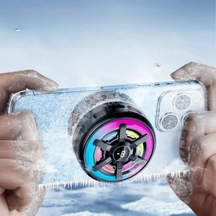 DY28 Magnetic Mobile Phone Cooler RGB Lights