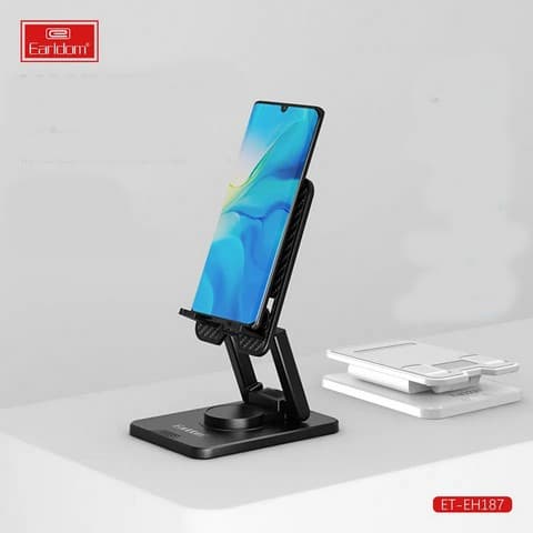 Earldom EH187 Universal Desktop Mobile Holder Folding Stand 360⁰ Degree
