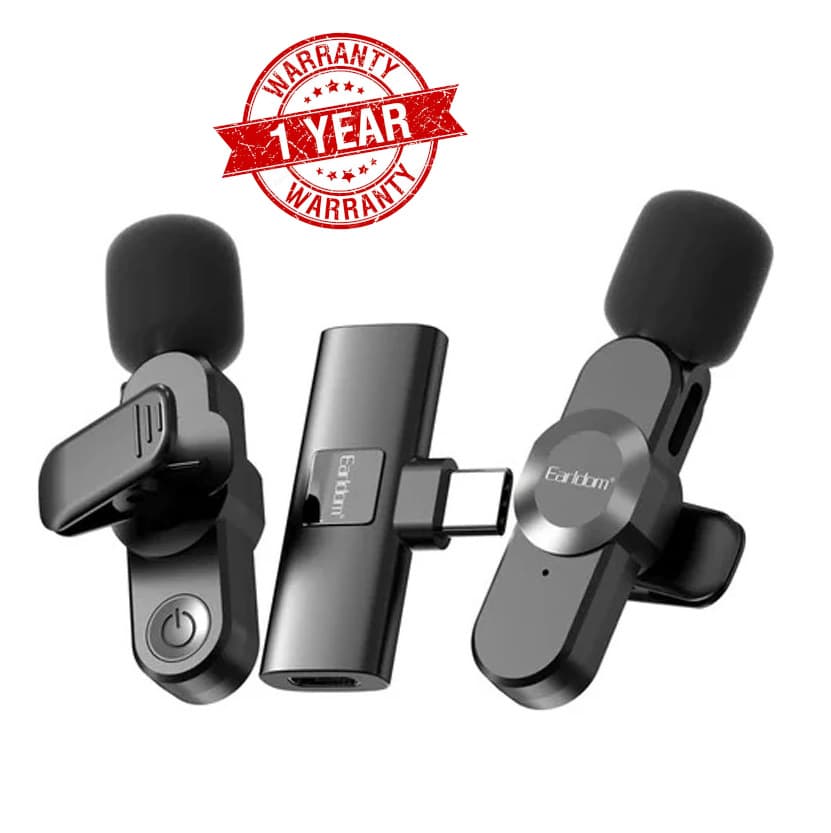 Earldom MC8C Type C Wireless Double Microphone