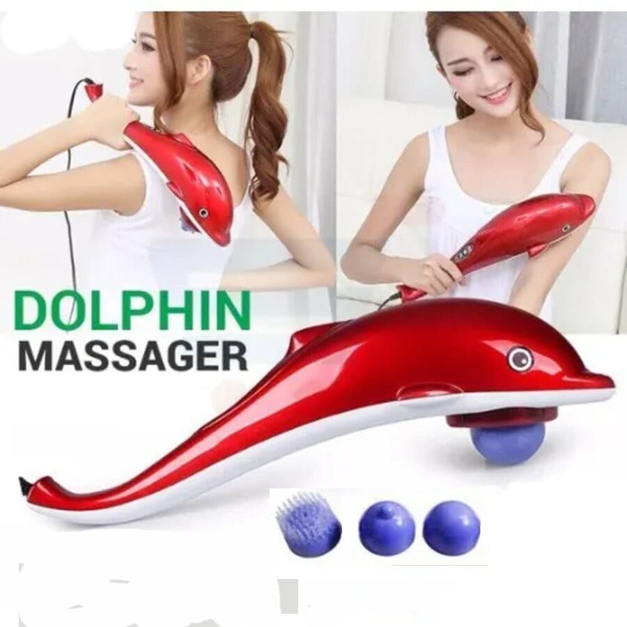 Electric Massager Dolphin Massager Fashion Massage Hammer Unisex Stick Body Massager