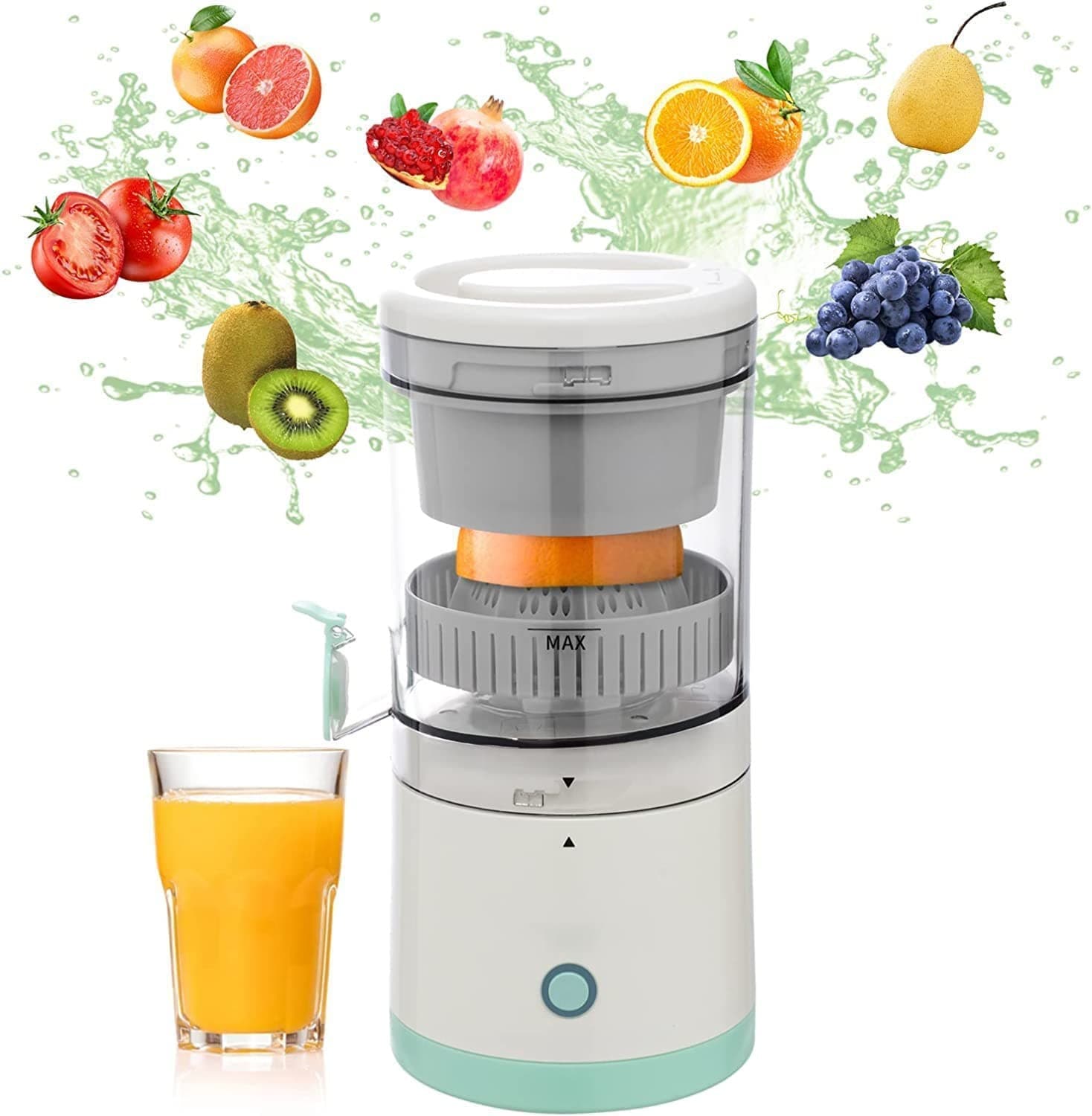 Electric Portable Citrus Juice Maker Machine With Powerful Motor And USB Charging