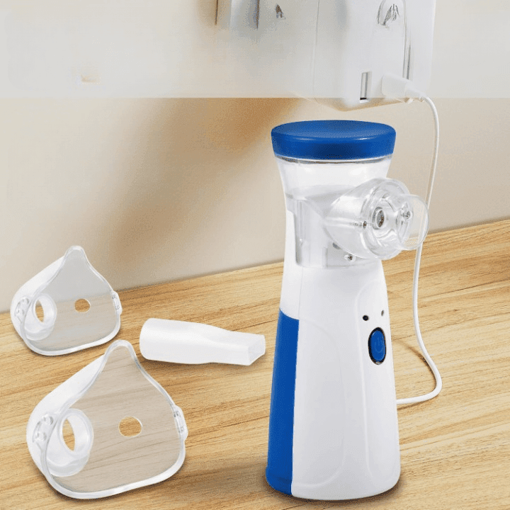 Electric Rechargeable Micro Mesh Handheld Portable Inhalators Nebulizer Atomizer Device For Adults and Children view 2