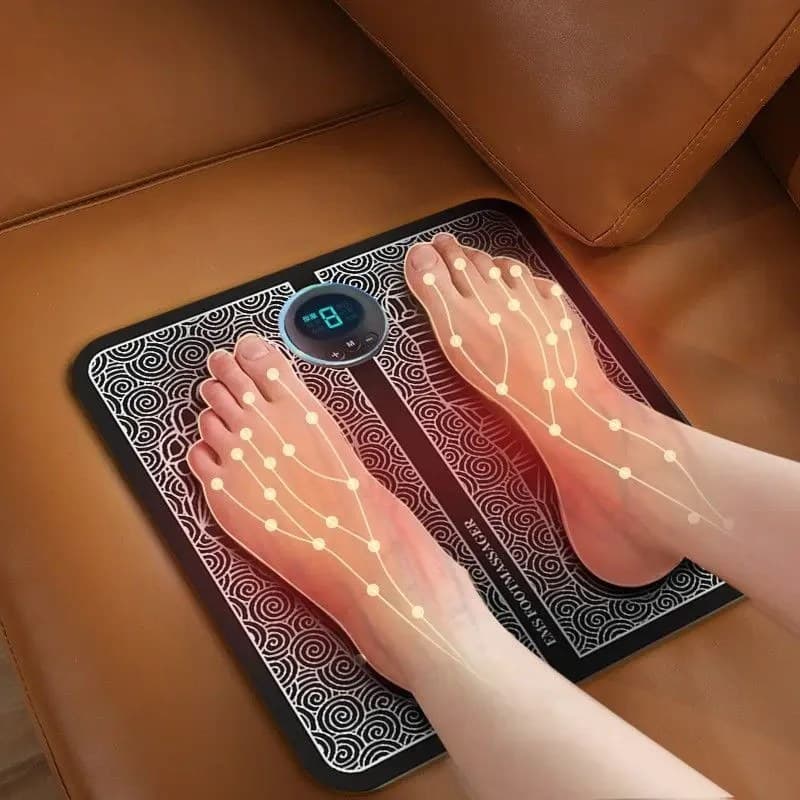 EMS Foot Massager Mat Relief Muscle Pain Relaxation Foot Pad
