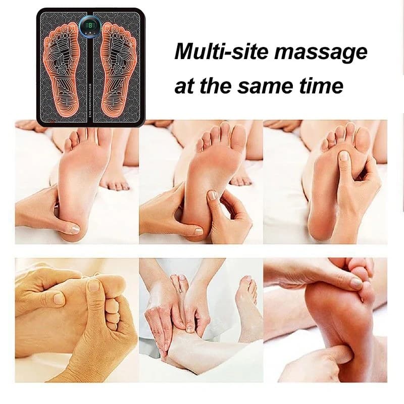 EMS Foot Massager Mat Relief Muscle Pain Relaxation Foot Pad view 3