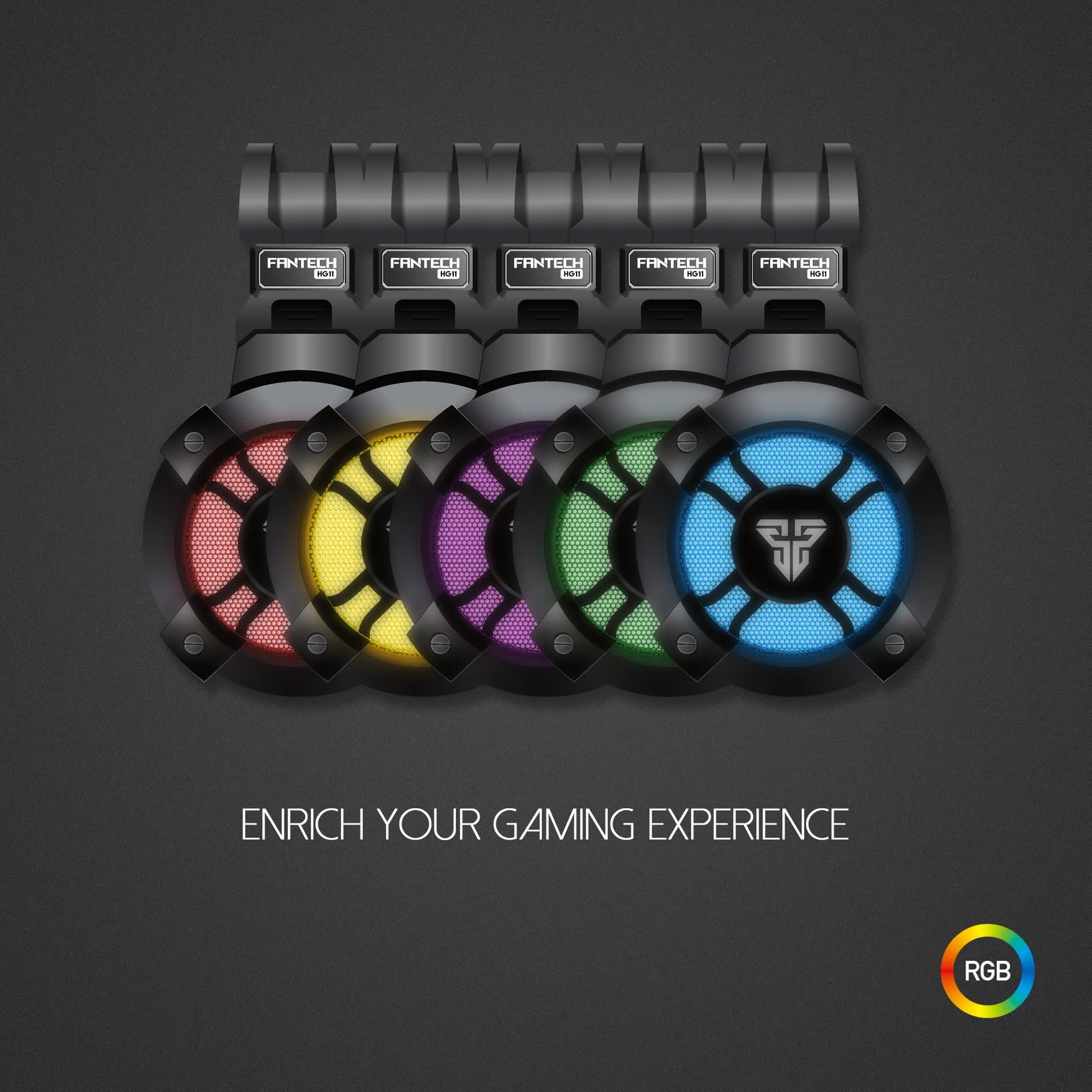 Fantech HG11 Captain 7.1 Wired Gaming Headphone view 3