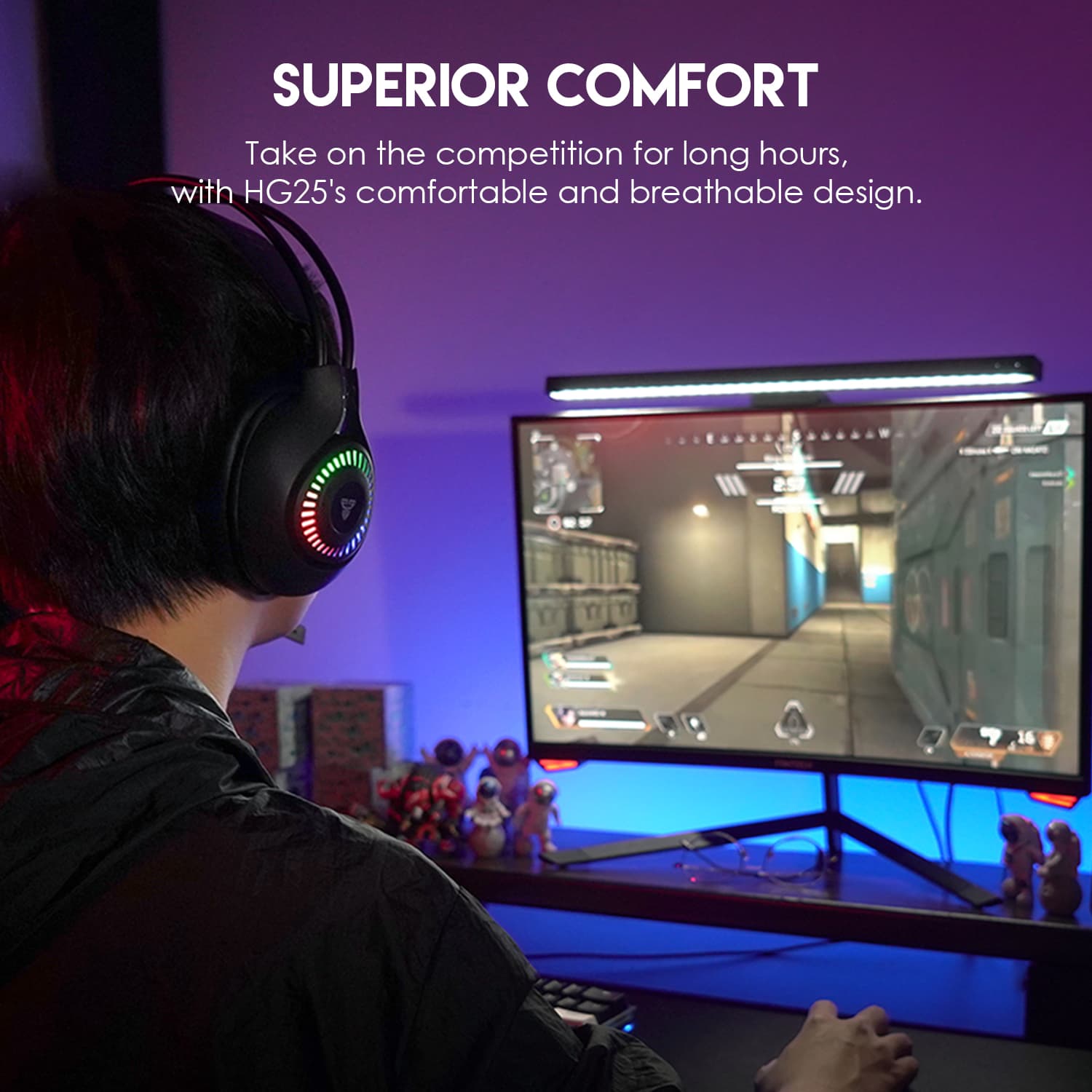 Fantech HG25 Orbit Wired Gaming Headphone view 3