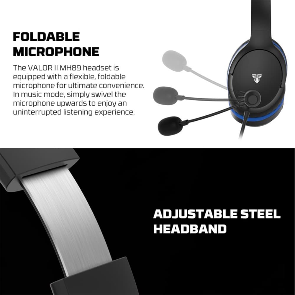 Fantech MH89 VALOR Premium Gaming & Audio Headphone view 2