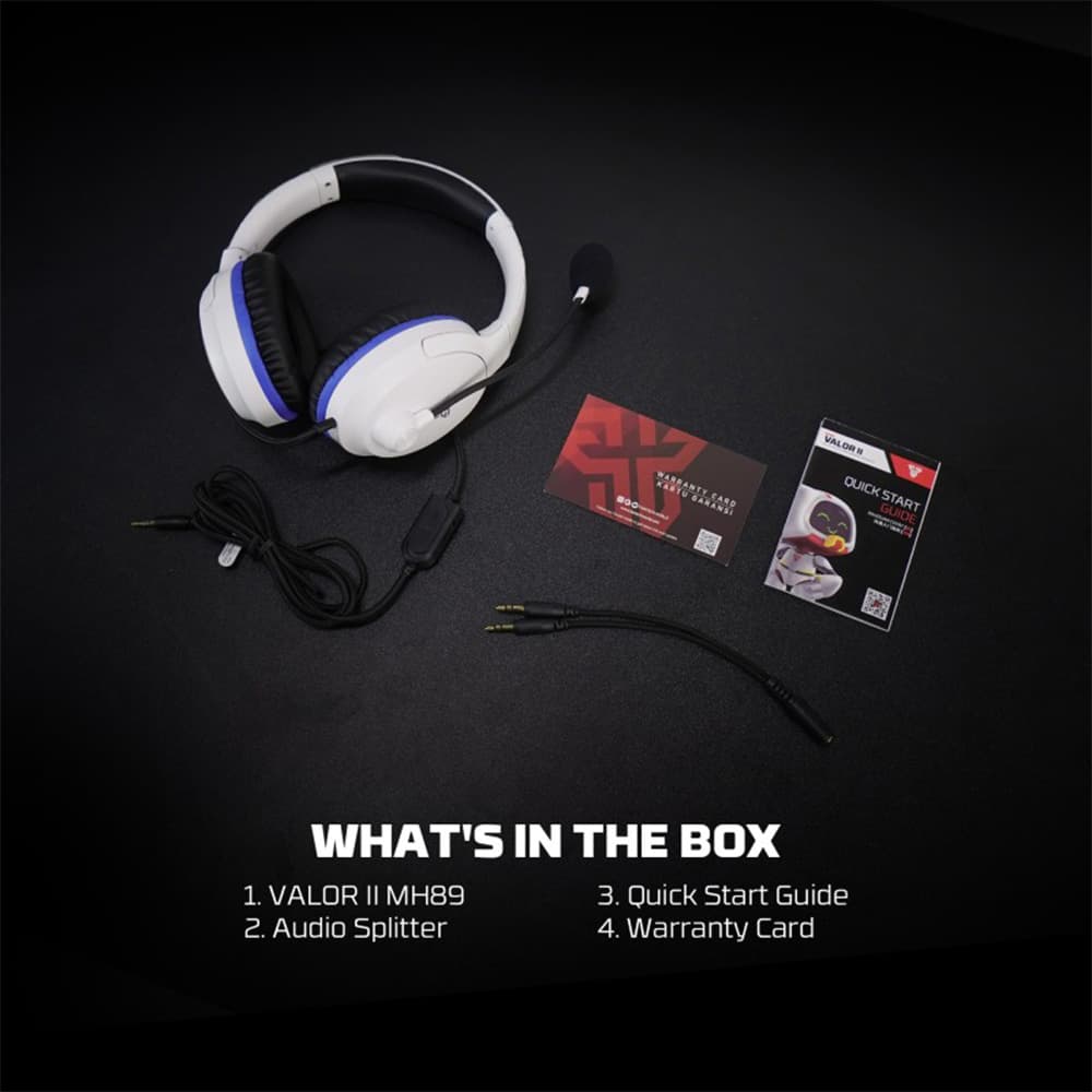 Fantech MH89 VALOR Premium Gaming & Audio Headphone view 3