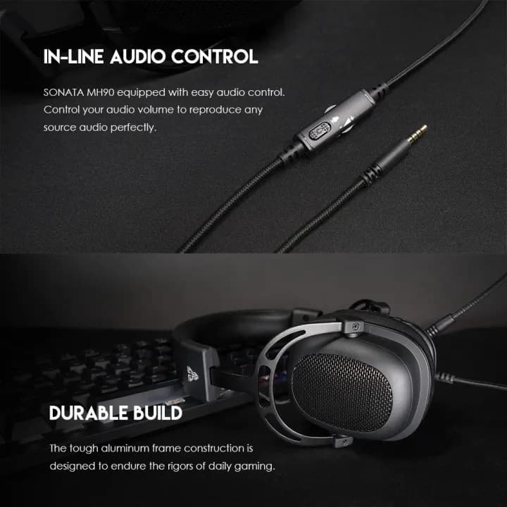 Fantech MH90 Premium Gaming Headphone view 2